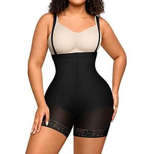FeelinGirl Shapewear for Women Seamless Firm Triple Control Faja Black XXXL,